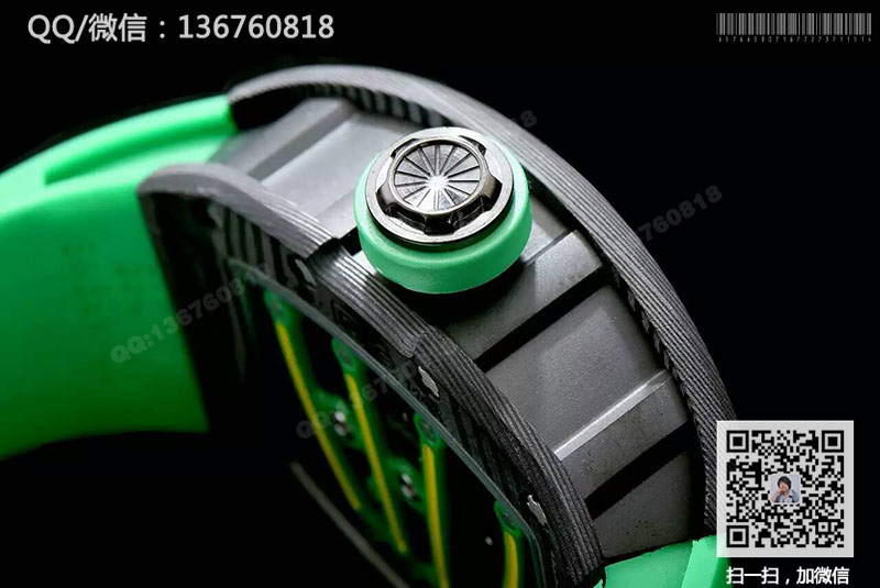 高仿理查德·米勒手表-RICHARD MILLE RM 59-01男士个性橡胶带腕表